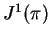 $ J^1(\pi)$